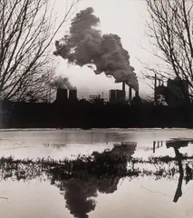 Paweł Pierściński, Kominy, fotografia czarno-biała, papier fotograficzny (vintage print), 32