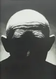 Głowa starego mężczyzny by Zdzisław Beksiński, fotografia czarno-biała, papier barytowy, sold Oct 2023