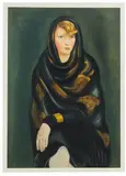 Moïse Kisling, Sonia, akwatinta barwna, papier