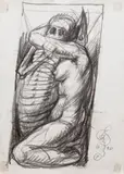 Franciszek Starowieyski, Objęci, 1990