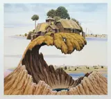 Jacek Yerka, Nie trzaskać drzwiami, giclee, papier, wym. komp. 54