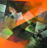 Bartosz Świątecki, Emerald, 2014, 2014, akryl, płótno