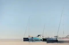 Tomasz Kołodziejczyk, Silver sea, 2023, 2023, akryl, płótno