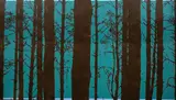 Robert Motelski, Drzewa 19 czerwca 20:25, 2013, 2013, olej, płótno