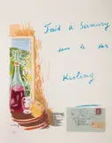 Moïse Kisling, Fait à Sanary, litografia barwna, papier
