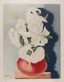 Moïse Kisling, Lilie, litografia barwna, papier
