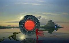 Maksymilian Novak-Zemplinski, Lentium, 2023, 2023, olej, płyta