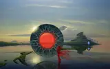 Lentium, 2023 by Maksymilian Novak-Zemplinski, 2023, olej, płyta, sold May 2023