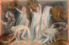 Ewelina Koszykowska, Father Time, 2023, 2023, olej, płótno