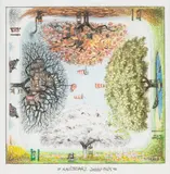 Jacek Yerka, Kalendarz jabłkowy, 2013, 2013, ołówek, kredki, papier
