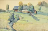 Władysław Skoczylas, Górski widok, 1926 r.