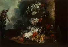 Michele Antonio Rapous, Martwa natura, Szkoła piemoncka.olej, płótno
