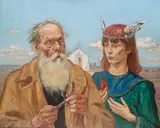 Wlastimil Hofman, Scena alegoryczna, 1914 r.