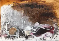 Henryk Cześnik, W piekle na chwilę, 2006, 2006, technika własna, papier