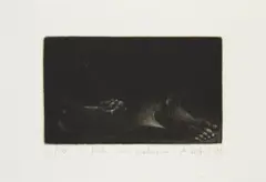 Anna Sobol-Wejman, Krok za krokiem, 1977, 1977, akwaforta, papier, 13