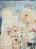 Anna Ksykiewicz, Dzieci, 1999, 1999, pastel, papier