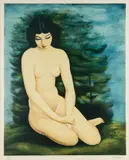 Moïse Kisling, Akt, litografia, papier