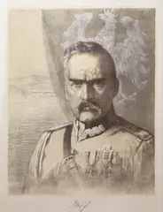 Stanisław Szwarc, Marszałek Józef Piłsudski, 1926 r., 1926, tografia barwna
