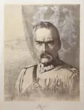 Stanisław Szwarc, Marszałek Józef Piłsudski, 1926 r., 1926, tografia barwna