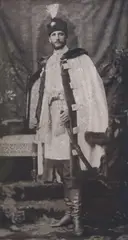 Jacob Blechinger, Portret księcia Ludwika Sapiehy, l. 70. XIX w., heliograwiura