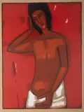 Jerzy Nowosielski, Akt, 1999, 1999, serigrafia, papier