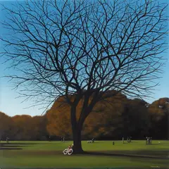 Magdalena Laskowska, Drzewo, 2015, 2015, alkid, płótno