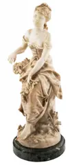 Hippolyte Moreau, Kobieta z czereśniami, alabaster