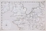 Petrus Bertius, Imperium Caroli Magni, Mapa Imperium Karolińskiego, wyd. J. Picart, Paryż, 16304 arkuszemiedzioryt