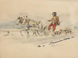 Karol Kossak, Zima, 1938 r.