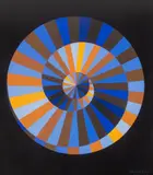Victor Vasarely, Olympia, 1971 r, serigrafia barwna, papier