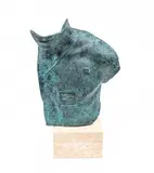 Asklepios by Igor Mitoraj, brąz patynowany, podstawa marmurowa, sold Jan 2023