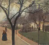 Władysław Skoczylas, Szary dzień, 1911 r.