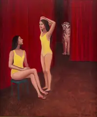 Katarzyna Karpowicz, Tygrys, 2013, 2013, olej, płótno, 50
