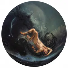 Anna Tomicka, In Truth Divided, 2022, 2022, akryl, płótno