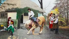 Łukasz Kamiński, Zwiastowanie, 2022, 2022, olej, płótno