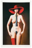 Utalentowana pani Viola by Rafał Olbiński, ikografia, papier, sold Jan 2023