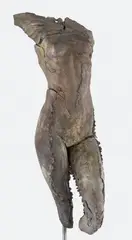 Tomasz Górnicki, Ashes III, 2022, 2022, brąz, postument stalowy