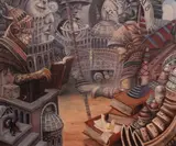 Tomasz Sętowski, Bez tytułu, olej, płótno, 50