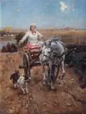 Alfred Wierusz-Kowalski, Wesoła jazda
