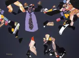 Waldemar Świerzy, Let s Dance, tempera, karton