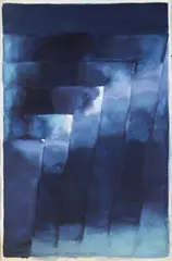 Dorota Grynczel, Kompozycja 4/90, akwarela, papier