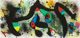 Ceramiques I, 1974 by Joan Miró, 1974, litografia oryginalna, papier, sold Nov 2022