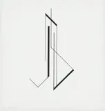 Henryk Stażewski, Bez tytułu, 1984, 1984, serigrafia, papier