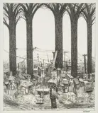 Jacek Yerka, Bez tytułu, lata 90. XX w.