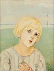 Wlastimil Hofman, Wysłuchaj mnie Panie, 1929 r., 1929, olej, tektura
