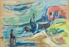 Samuel Tepler, Port w Jaffie, gwasz