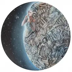 Tomasz Sętowski, Planetą się stałaś, olej, płótno