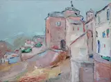 Włodzimierz Terlikowski, Pejzaż miejski, 1930 r.
