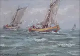 Eugeniusz Dzierżencki, Łodzie na morzu