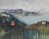 Henryk Baranowski, Gdynia, olej, płótno